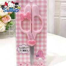 1pc Authentic Sanrio Cartoon Cute Hello Kitty, Pompompurin, Kuromi Handmade Stationery Scissors, Suitable For Students, DIY, Office, Sewing, Arts & Crafts, Gift