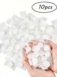 10/20Pcs Disposable Portable Compressed Travel Towels, Face Towels, Suitable For Travel, Family, Camping, And Other Outdoor Activities - Multicolor - View 8