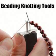 1pc Beading Tool, Safely Create Knots, For DIY Beading Bracelet, Necklace And Jewelry Making, Beading Strapping Tool - Heavy-Duty Plastic Jewelry Making Strapping Machine, Equipped With Ergonomic Handle And Safety Locking Device, Compatible With Beads, Suitable For Jewelry, Beading And Handicraft Making - Multicolor - View 14