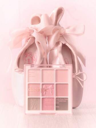  Dasique 9-Color Eyeshadow Palette Make Up Long-Lasting High Pigment Graduation Birthday,Easy To Use Smooth Blendable, Vegan Formula Cruelty-Free, Holiday Essential Rose Girl Best Color Charm Vibe, Christmas Gifts For Women, Fancy Fashion Women Brand Makeup Back To School