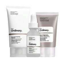 The Ordinary 4-Piece Clear Skin & Eye Kit: 3-Step Clarifying Set(THE ACNE SET) Glucoside Foaming Cleanser 50mL + Salicylic Acid 2% 30ml + Natural Moisturizing Factors 30ml+Niacinamide 10% Serum 30ml - Bộ kết hợp hai mảnh A - Xem 4