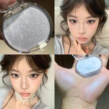 TOOTDODO 微闪粉/蜜桃色腮红膏，蜜桃光泽腮红，柔滑质地，持久水润自然光泽，适合日常可爱妆容和派对妆容，Y2K 美学玫瑰色调 - 彩色 - 查看 7