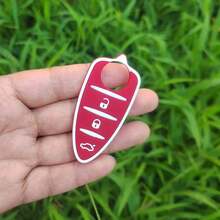 OkeyTech Silicone Rubber Car Key Shell Pad Replacement - Compatible With Alfa Romeo Giulietta 159 GTO Mito Brera - 3 Button Remote Key Fob Repair Kit - 3 Keys - View 14