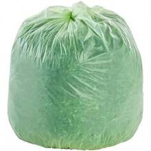 Stout by Envision E2430E85 EcoSafe-6400 Bolsas compostables, Verde,(13 Gallon 24" x 30") - Multicolor - Ver 1