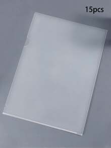 5/10/30个L型A4文件夹 A4透明PP塑料文件袋 办公用品单页文件袋 加厚防水