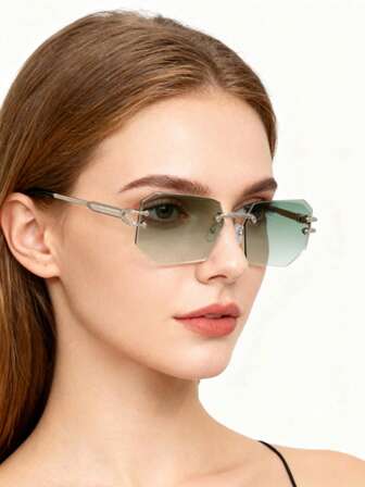 1 Pair Casual Retro Bohemian Elegant Street Fashion Versatile Personalized Fashion Glasses