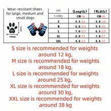 4pcs/Set Soft Bottom Anti-Slip Dog Shoes For Medium To Large Dogs, Suitable For Golden Retriever, Border Collie, Beagle, Chow Chow, Walkable - Blue - View 2