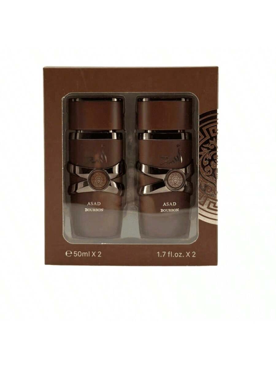 Perfume árabe para hombre 50 ml x 2