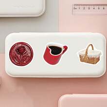 100pcs Y2K Aesthetic Stickers, Urban Girl Stickers, Y2K Style Black And White Stickers, Urban Stickers, Waterproof Vinyl Stickers, Suitable For Laptop, Phone, Car, Skateboard, Water Bottle, Scrapbook, Computer, Diary, Etc. - A - View 4