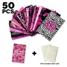XZGB TwoDays Mcbling Room Decor Aesthetic Wall Collage Kit Trashy Y2k Posters For Girls Bedroom 2000s Hot Pink Wall Art Emo Baddie Prints For Women Apartment. Set Of 50 4" * 6" - như hình ảnh - Xem 3