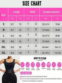 1pc Women's Pink Leopard Print Waist Cincher, Abdominal Slimming Elastic Waist Belt, Suitable For Fitness, Daily Wear, Sports - Black - View 5