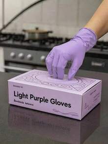 Disposable Nitrile Gloves - Lightweight, Suitable For Household Cleaning, Pet Care, Hair Coloring - Lead-Free, Alcohol-Free, 3 Sizes Available (S/M/L), Multi-Purpose Cleaning Gloves, Fashionable Cleaning Gloves, Kitchen Use, All Season