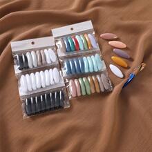 8pcs Scarf Safety Pins And Clips Glossy Hijab Plastic Cover Hijab Pin Pack For Women - D - View 9