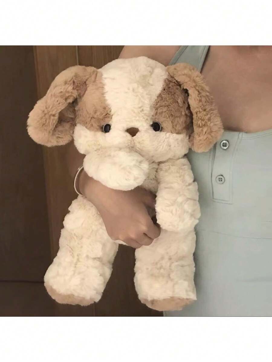 Gối ôm hình cún con ngủ ngon, thú nhồi bông dễ thương, búp bê chó nhồi bông mềm mại, búp bê nhồi bông có trọng lượng, quà tặng cho bạn gái/bạn trai, unisex, gối hình thú dễ thương, búp bê nhồi bông trang trí nhà cửa, món quà hoàn hảo cho sinh nhật/Halloween/Giáng sinh.