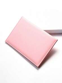 Individuell gestaltbarer rosa Passinhaber mit Namen und Cartoon-Flugzeug-Design, dekoriert mit rosa Herzform. Dieser Passinhaber kann Reisedokumente aufbewahren und auch als Kartenetui verwendet werden, modisch und langanhaltend, geeignet als Geschenk und für den täglichen Gebrauch, eine ideale Wahl für Reisen, Geschäftsreisen, Geschenke für Familie und Freunde, Paare, Geburtstage, Feiertage, Weihnachten und Valentinstag. - Verschiedenfarbig - Übersicht 5