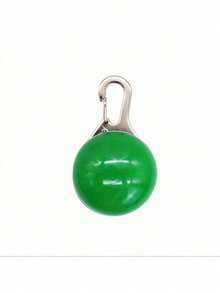 1 pièce/2 pièces Pendentif LED pour animal de compagnie de couleur aléatoire, collier de chien étanche avec lumière, convient pour la promenade en extérieur, balise lumineuse pour collier de chien, pile incluse - Multicolore - Voir 11