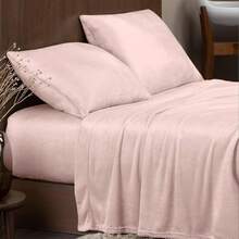 ESQUIMAL Juego de Sábanas Cálidas para el Invierno, Ultra Suaves, Cubre Colchones de hasta 40 cms de Alto (Varadero (Café), King Size) UGUQ - Mayra (Rosa Claro) - Ver 13