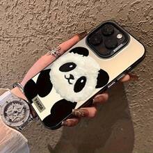 Funda de Teléfono Linda Funda de Teléfono Panda Linda para iPhone 16, 15, 14, 13, 12 y 11 Incluyendo sus Versiones Pro y Pro Max con Alta Calidad y Diseño Hermoso Protección de Grado Militar Funda de Teléfono Duradera a Prueba de Golpes y Anti-Rayones - 1 pieza - Ver 4