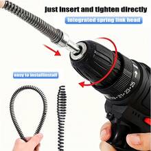 2 Units 39.37-Inch Pipe Unclogger - Multi-Functional Sink And Toilet Unclogger, Professional Product For Removing Hair And Waste, Bathroom And Kitchen Drain Cleaner, Pipe Snake Auxiliary Tool - Easy To Use, Durable, And Space-Saving Design - 2pcs 39.37in - View 5