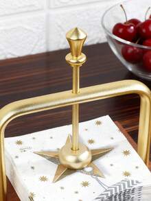 1pc Creative Napkin Holder - Ideal For Dining Tables And Coffee Tables, Kitchen Decor, Perfect For Restaurants, Hotels, Cafes, Napkin Dispenser, Restaurant And Kitchen Decor, Furniture Decoration - Multicolor - View 5