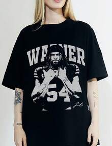 Fred Warner San Fracisco Football Vintage Shirt Fred Warner Football Game Day Sweahirt Fracisco Football Hoodie Y2k Sh - 黑色 - 查看 1