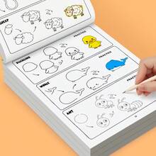 Cómo dibujar un libro de imágenes sencillo de animales con contenido fácil de entender, pasos detallados y prácticos, contenido rico y diverso, y conveniente para la práctica. Este sencillo libro de imágenes es una herramienta muy útil para pintar, que nos ayuda a dominar rápidamente las habilidades de pintura y a disfrutar del placer de pintar - Multicolor - Ver 6