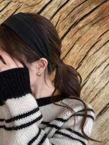 Women's Wide Plush Headband, Fashion Hair Hoop For Casual Daily Wear Head Accessories - Multicolor - View 8