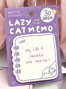 30pcs Creative Decorative Memo Pads, TheMoment Series, Suitable For Gifts, Office, Home, Marking, Labeling, Classroom, Entertainment Toys, Student Planner, Vintage Scrapbooking DIY Decorative Stickers - Multicolor - View 8