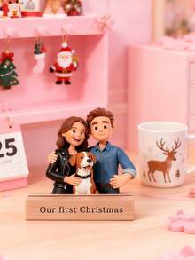 إطارات صور مصممة بشكل كرتوني مع قواعد خشبية، لوحات أكريليك كرتونية مع صور وأنص قابلة للتخصيص، صور بأسلوب كرتوني، أكريليك متين، ألوان زاهية، ديكورات مكتبية، ديكور المنزل، مناسبة للأزواج، ديكورات عيد الحب، هدايا عيد الحب المثالية، هدايا أعياد الزواج، هدايا عائلية، هدايا عيد الميلاد، وهدايا رأس السنة الجديدة. - متعدد الألوان - مشاهدة 7