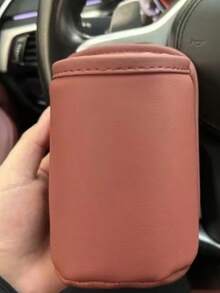 1pc Car Door Storage Rack, PU Leather Material, Multi-Functional Storage Organizer With Phone Holder, Trash Can, Tissue Box, Waterproof Lining - Anti-Slip & Anti-Spill, Fits Car Armrest Slot, Suitable For Family Travel, Daily Commute And Most Car Models - Multicolor - View 12