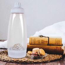 1000ml Hand-Cranked Batter Mixer Bottle Batter Dispenser - Clear - View 5