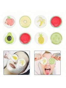 Gel Ice Pack Reusable Cooling Eye Pads And Under Eye Patches, Eye Hot Cold Pack For Eye Rela(2watermelon) - Burgundy - View 3