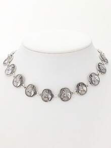 1pc Men's Minimalist Western Cowboy Style European And American Cross-Border Punk Necklace - Necklace - View 3