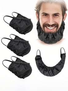 Men's Soft Skin-Friendly Beard Bandana, Beard Bib Beard Protector Cover