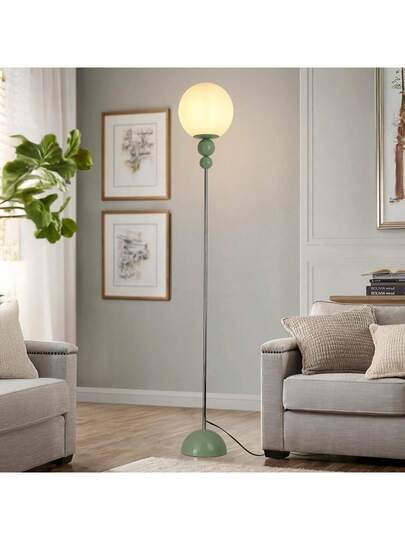 Alpinaluz "LOKE" E27 Vloer Lamp Multi Ball Opaque Wit Sphere view 5