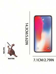 1pc Turtle Shaped Incense Stick Holder, Creative Copper Alloy Incense Stick Stand For Home Gifts Birthday Graduation