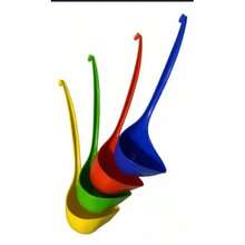 Set de 5 Cucharones de Cocina Multifuncionales | Utensilios Resistentes y Prácticos para Servir, Mezclar y Cocinar Todo Tipo de Alimentos | Diseño Ergonómico que Facilita el Agarre y el Uso Diario | Material Duradero y Fácil de Lavar, Ideal para Hogar, Restaurante o Cocina Profesional | Perfecto para Mantener Orden, Funcionalidad y Estilo en tu Cocina con un Solo Set Completo - SURTIDO - Ver 5