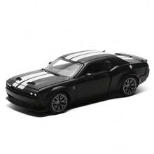 Burago 1:36 Dodge Challenger Customized Car Model, Assembled Diecast Alloy Vehicle Toy, Disassemblable Off-Road Car Gift For Boys - Multicolor - View 10