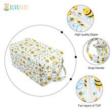 ALVABABY 1pc These Cylindrical, Large-Capacity Waterproof Diaper Bags Are Washable Travel Storage Bags And Reusable Wet/Dry Bags, Suitable For Gyms, Swimming Pools, Beaches, And Other Similar Locations. - Multicolor - View 4