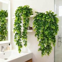 1/25pcs Artificial Plants - Eucalyptus, Baby's Breath, Fake Flowers, Suitable For Home, Restaurant, Living Room, Outdoor Garden Decor, Mother's Day Gift, Birthday Gift, Graduation Gift, Wedding Gift, Floral Arrangement, Photography Props, Autumn, Spring, Vase, Floral Wall, Wreath, Bridal Bouquet, Wedding Decor, DIY Wreath Materials, Birthday Party Decor, Home Decor Accessories, Valentine's Day - Green - View 6