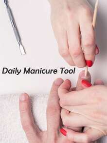 500支/350支/200支 114毫米指甲角质层推棒，木质设计彩绘棒，卸甲油，橙木棒，美甲工具，指甲贴纸，打蜡，刮蜡，彩绘 - 銅色 - 查看 4