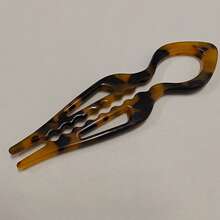 1PC French Acetic Acid Hairpin - Anti Slip Teeth Design, Elegant Retro Hairpin, Suitable For Women's Curly Ponytails, Formal And Daily Styles - Essential Anti Slip Hair Accessories For Parties And Weddings, Fashionable Hair Clips, Exquisite Hair Accessories Gifts, Bun Extension, Hair Styling Pins, Pins For Hair, Head Accessories - Multicolor - View 7