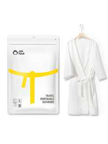 Disposable Bed Sheet Sets, Bathrobes, Towels, Duvet Covers, Pillowcases, And Three- Or Four-Piece Double/Travel Hotel And Travel Supplies.With High-Quality.SOFT,COMFORT MATERIAL.Being Sturdy And Tear-Resistant, Ensuring A Breathable,Non-Suffocating Sleep Experience That Caters To All Your Comfort Needs.Individually Packaged, Small And Convenient.For Home, Hotel, Travel, Tourism,Party Favor Halloween Valentine's Day, Christmas - Multicolor - View 8