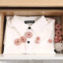 HAWTCedar Blocks For Clothes Storage 50PCs Hangers 6pc Balls 30pc Rings 12pc And Sachet Bags 2pc For Closets And Drawers - 1 - View 4