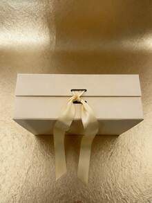 1个可折叠礼盒，礼品包装盒，适用于沙特国庆节赠送亲朋好友，通用节日礼品包装 - 黃色 - 查看 8