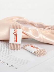 1pc Ballet Pointe Shoe Accessory Elastic Invisible Satin Canvas Shoe Lace Ballet Shoe Bandage Ballet Dancer Dance Training Performance Accessory - Multicolor - View 6