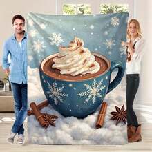 Mantas de sofá, mantas de tiro y mantas de siesta - Gris - Ver 3