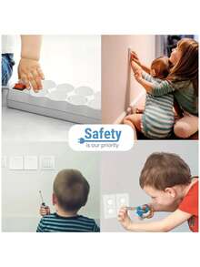 10/20pcs White Electrical Outlet Covers, Protective Safety Insulation Plugs