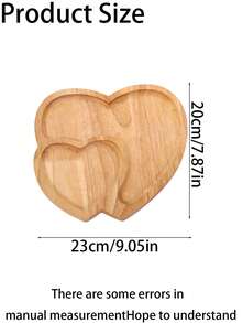 1个心形木碗，男女皆宜，是情人节、节日或复活节家居装饰的完美之选。心形装饰碗，是开学季和情人节家居装饰的必备单品。