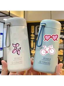 50Pcs 2026s Preppy Senior 2026 Stickers Senior 2026 Gifts Class Of 2026 Scrapbook Aesthetic Stickers Pack Fashion Ins Stickers Cartoon Graffiti Stickers Preppy Stuff Preppy Room Decor Preppy Things Preppy Gifts Colored Aesthetic Stickers Vinyl Waterproof Stickers For Journaling Computer Scrapbook Luggage Water Bottle Phone - Pink - View 2